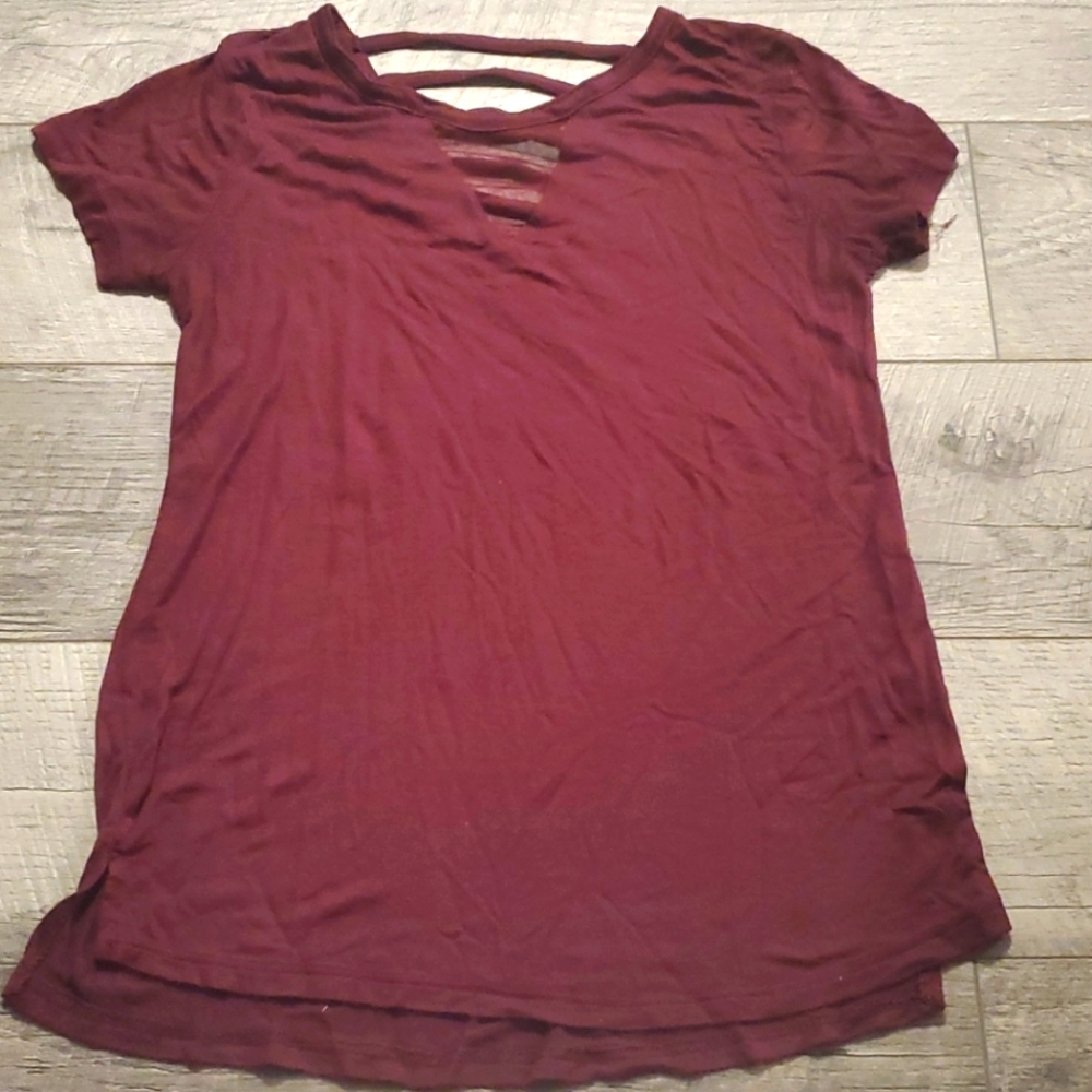 Glitz lace up Top